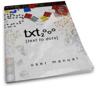 txt2dots